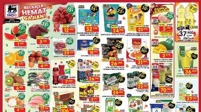 KATALOG - Awal Bulan Juli 2025 Promo Superindo: Nugget Ayam Diskon 35 Persen, Daging Rendang Rp12.990