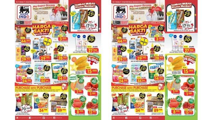 KATALOG - Promo Superindo dalam periode promo hingga 23 April 2025.