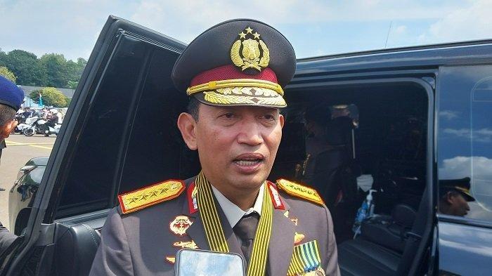 Jenderal Listyo Sigit, Kapolri saat HUT TNI AU - Kapolri Tegaskan Brigjen Endar Masih Bertugas di KPK, Sebut Masalah Internal Pimpinan dan Anak Buah