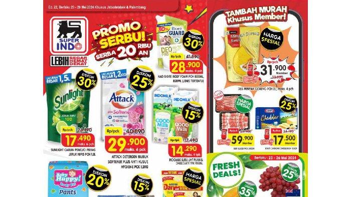 Katalog 3 Superindo: periode promo hingga 29 Mei 2024.