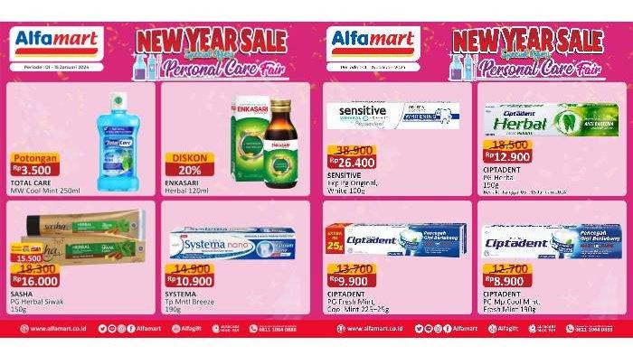 Katalog Promo Alfamart 8-15 Januari 2024.