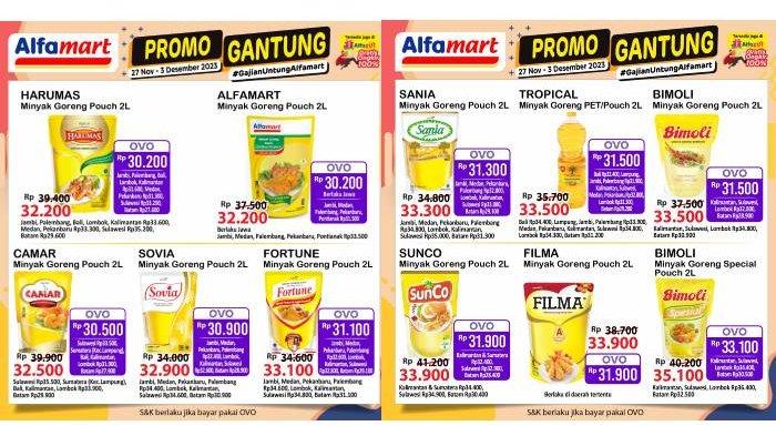 Katalog Promo Alfamart hingga 3 Desember 2023.