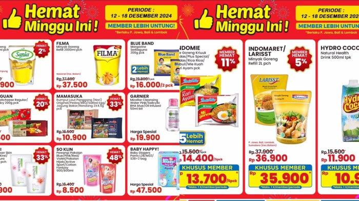 Katalog Promo Harga Minyak Goreng Murah di Indomaret Periode 13-18 Desember