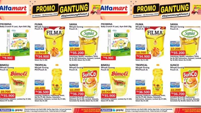 Katalog Promo Harga Minyak Goreng di Alfamart Periode 28-29 Oktober 2024
