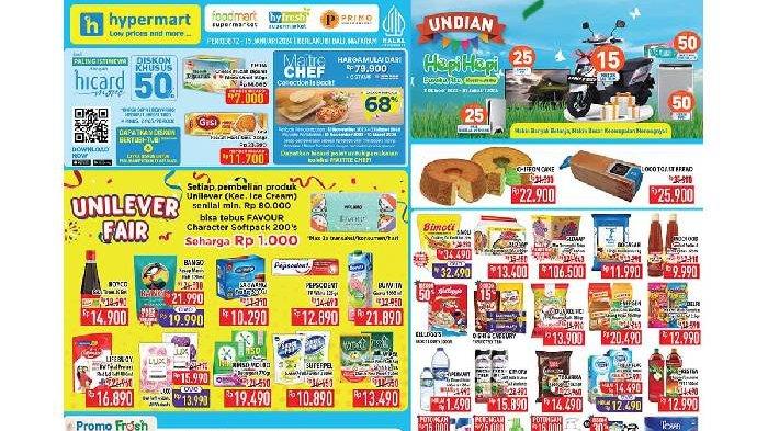 Katalog Promo Hypermart 12-14 Januari 2024.