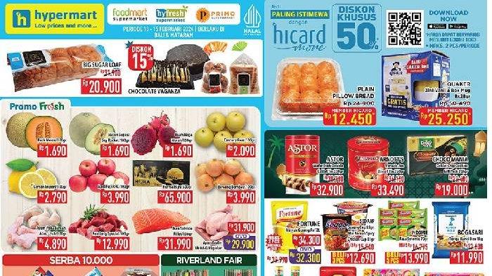 Katalog Promo Hypermart 14-15 Februari 2024.