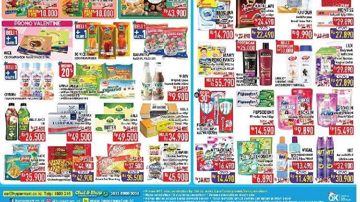Katalog Promo Hypermart 14-15 Februari 2024.