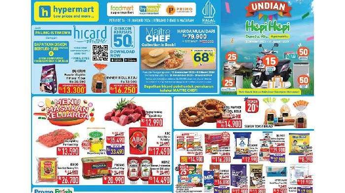 Katalog Promo Hypermart 16-18 Januari 2024.