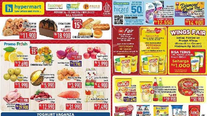 Katalog Promo Hypermart 29 Januari 2024.