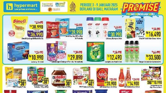 Katalog Promo Hypermart Bali hingga 9 Januari 2025.