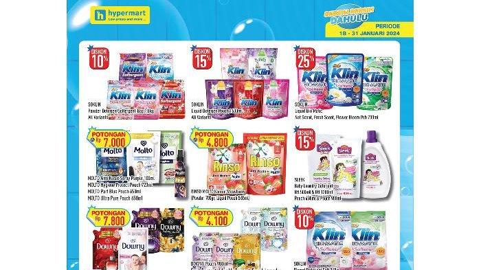 Katalog Promo Hypermart hingga 31 Januari 2024.