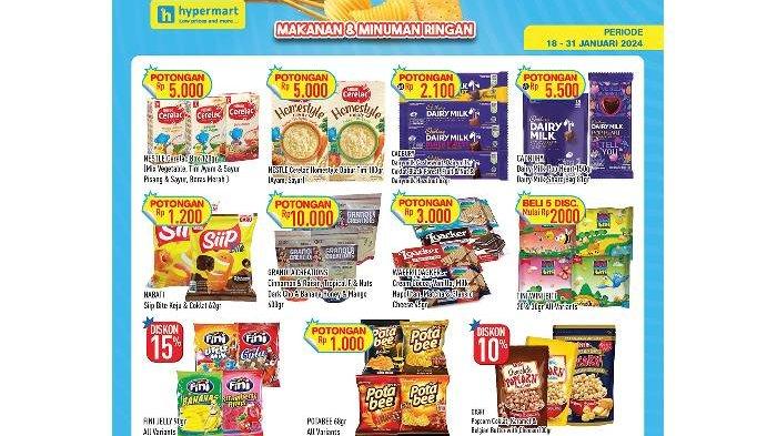 Katalog Promo Hypermart hingga 31 Januari 2024.