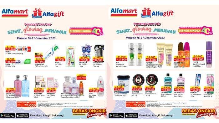 Katalog Promo JSM Alfamart Hingga 31 Desember 2023.