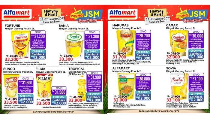Katalog Promo JSM Alfamart hingga 25 Desember 2023.