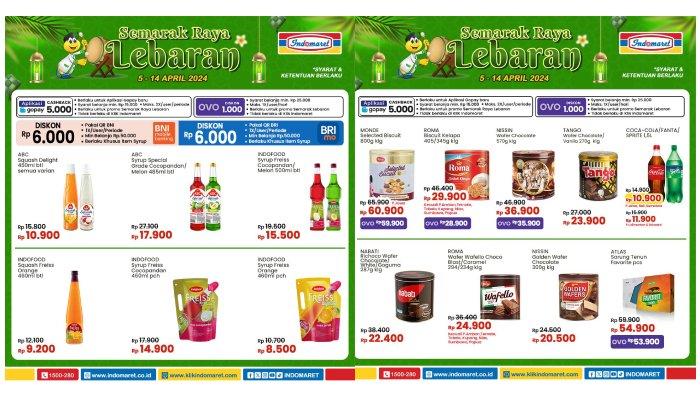 Katalog Promo KJSM Indomaret Edisi Idul Fitri 11-14 April 2024.