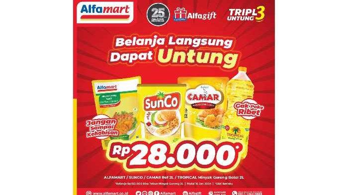 Katalog Promo Minyak Goreng di Alfamart 17 Januari 2024.
