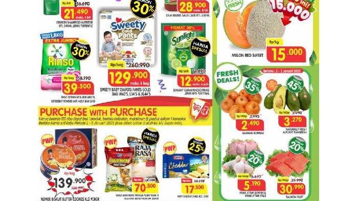 Katalog Promo Super Hemat Superindo hingga 8 Januari 2025.