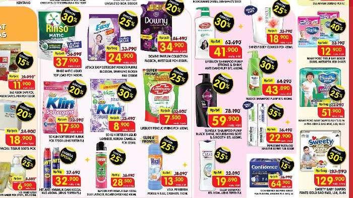 Katalog Promo Superindo 1-4 Januari 2024.
