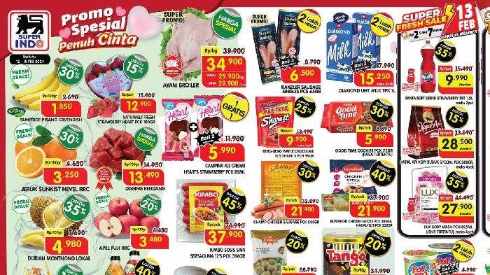 Katalog Promo Superindo 14-15 Februari 2024.