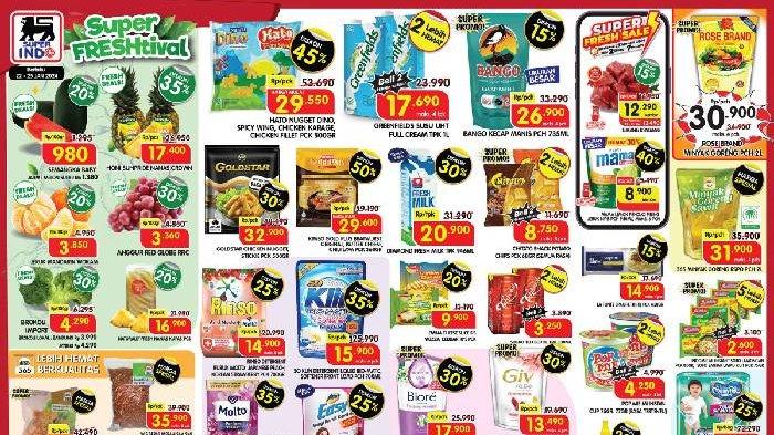 Katalog Promo Superindo 22-25 Januari 2024.