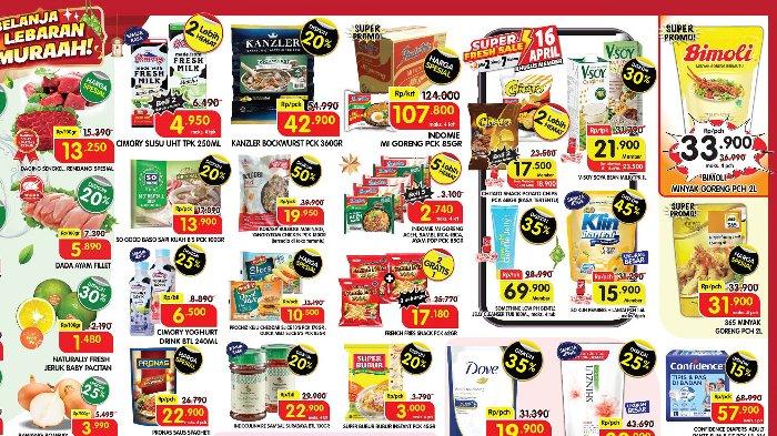 Katalog Promo Superindo Hari Ini dan Besok 15-18 April 2024.