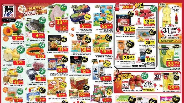 Katalog Promo Superindo akhir bulan 23-26 September 2024.