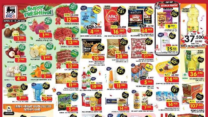 Katalog Promo Superindo edisi 3-5 Januari 2025.