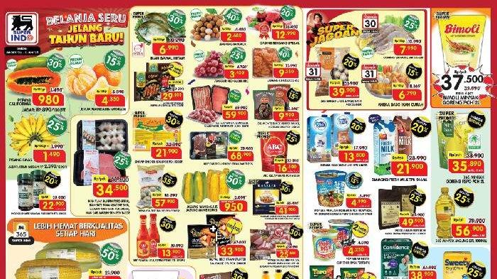 Katalog Promo Superindo edisi 30 Desember 2024 hingga 2 Januari 2025.