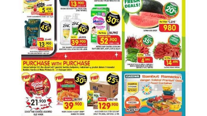 Katalog Promo Superindo hingga 21 Februari 2024.