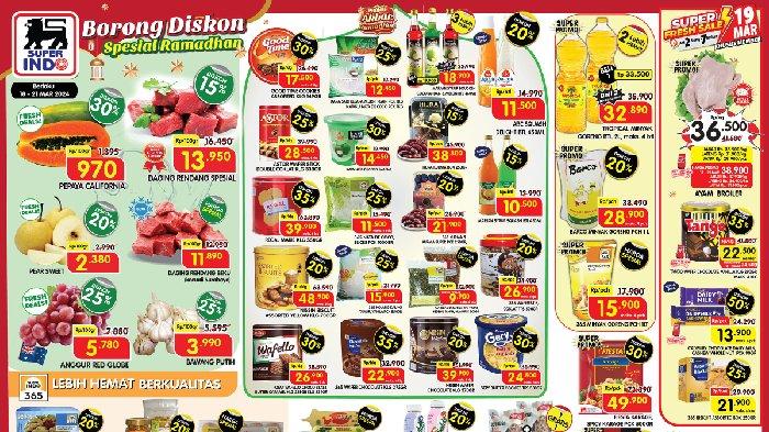 Katalog Promo Superindo hingga 21 Maret 2024.