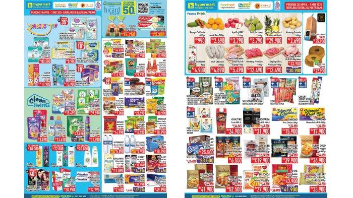 Katalog promo Hypermart hari ini hingga 2 Mei 2024.