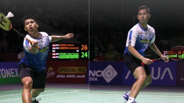 Kemenangan Ganda Putra di 32 Besar! Gutama, Isfahani Hadapi Lee Yang, Wang Chi Lin di 16 Besar