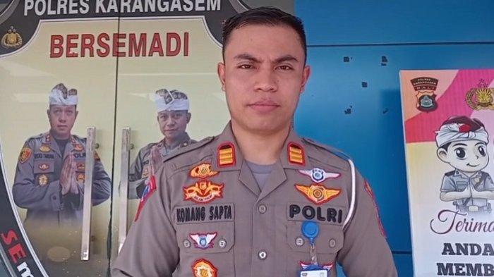 Kepala Satlantas Polres Karangasem, AKP Komang Sapta Pramana