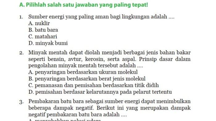 Kunci Jawaban IPA Kelas 9 Semester 2 Halaman 245 246 1