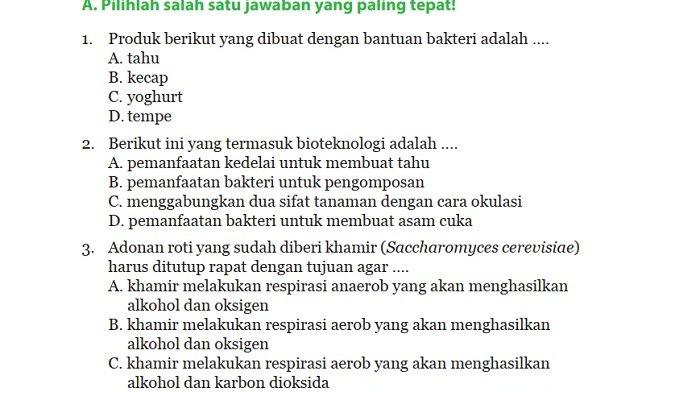 Kunci Jawaban IPA Kelas 9 Semester 2 Halaman 90 91 92 1