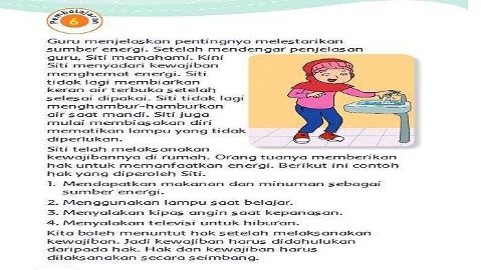 Kunci Jawaban Tema 6 Kelas 3 SD Halaman 48