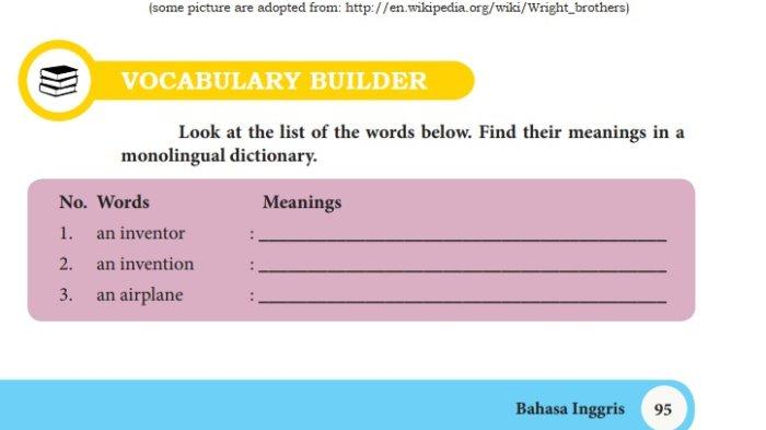Kunci jawaban Bahasa Inggris kelas 10 halaman 95 96 97 98 99 100 3