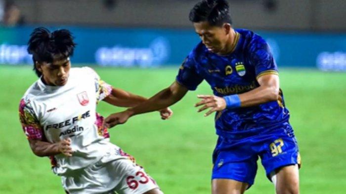 Laga Persib Bandung vs Persis Solo, 25 Juli 2024.