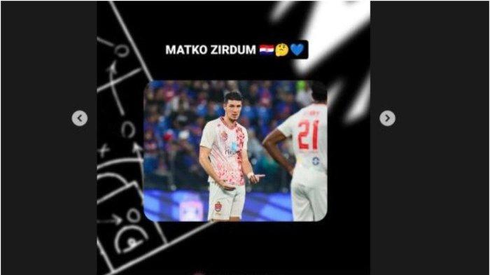 Matko Zirdum saat ini merupakan pemain asal Kuala Lumpur City FC.