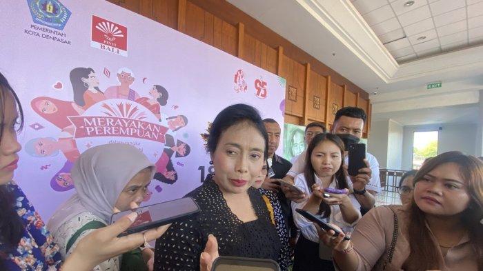 Menteri PPPA RI Bintang Puspayoga sampaikan bagaimana perkembangan terkini terkait kasus kekerasan seksual dan KDRT pada perempuan di acara Peringatan Hari Ibu KemenPPPA yang berlangsung di Gedung Dharma Negara Alaya, Senin 18 Desember 2023.