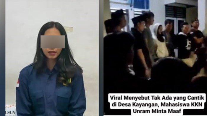 Nasib NWAP mahasiswi Kuliah Kerja Nyata (KKN) Universitas Mataram usai digeruduk warga gegara konten.
