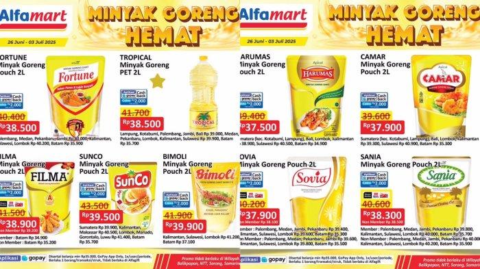 PROMO ALFAMART - Katalog Promo Alfamart Edisi Minyak Goreng Hemat Periode 30 Juni Hingga 1 Juli 2025