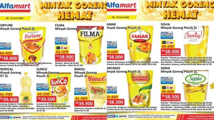 PROMO ALFAMART - Katalog Promo Alfamart Periode 5-12 Juni 2025 Edisi Minyak Goreng Hemat 2 Liter