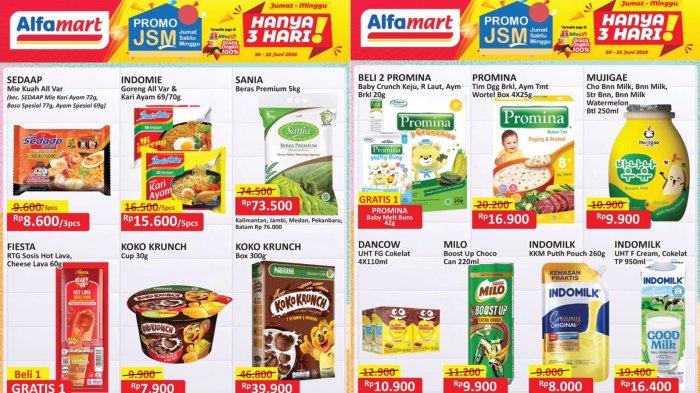 PROMO ALFAMART - Katalog Promo JSM Alfamart Periode 20-22 Juni 2025 Edisi Berbagai Produk Kebutuhan Rumah Tangga Murah Meriah