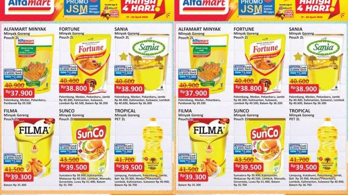 PROMO ALFAMART - Katalog Promo JSM Alfamart Spesial Minyak Goreng 17-20 April 2025