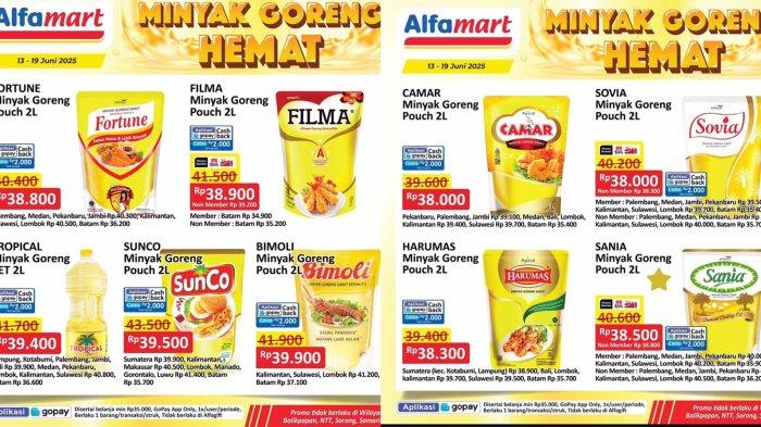 PROMO ALFAMART - Katalog Promo Minyak Goreng Hemat 2 Liter Berlaku 13-19 Juni 2025