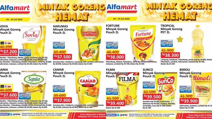 PROMO ALFAMART - Promo Spesial Minyak Goreng 2 Liter Periode 5 Hingga 10 Juli 2025