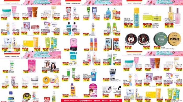 PROMO Glowing di Alfamart 7-15 Desember, Edisi Produk Kecantikan dan Perawatan Murah