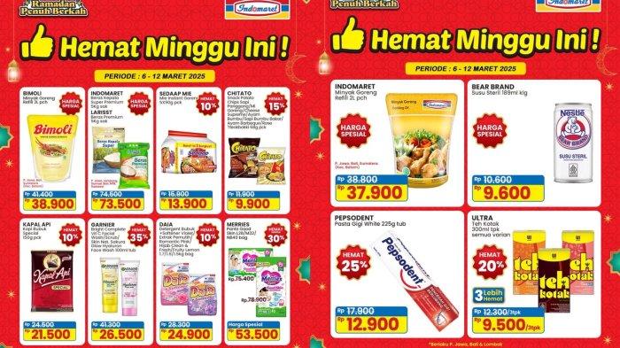 PROMO INDOMARET - Katalog Promo Hemat Minggu Ini Indomaret Periode 6-12 Maret 2025