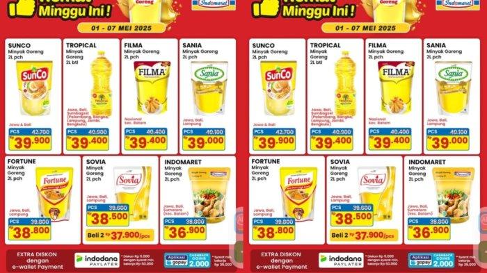 PROMO INDOMARET - Katalog Promo Indomaret Edisi Minyak Goreng Hemat 2 Liter Periode 1-7 Mei 2025